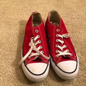 Red converse